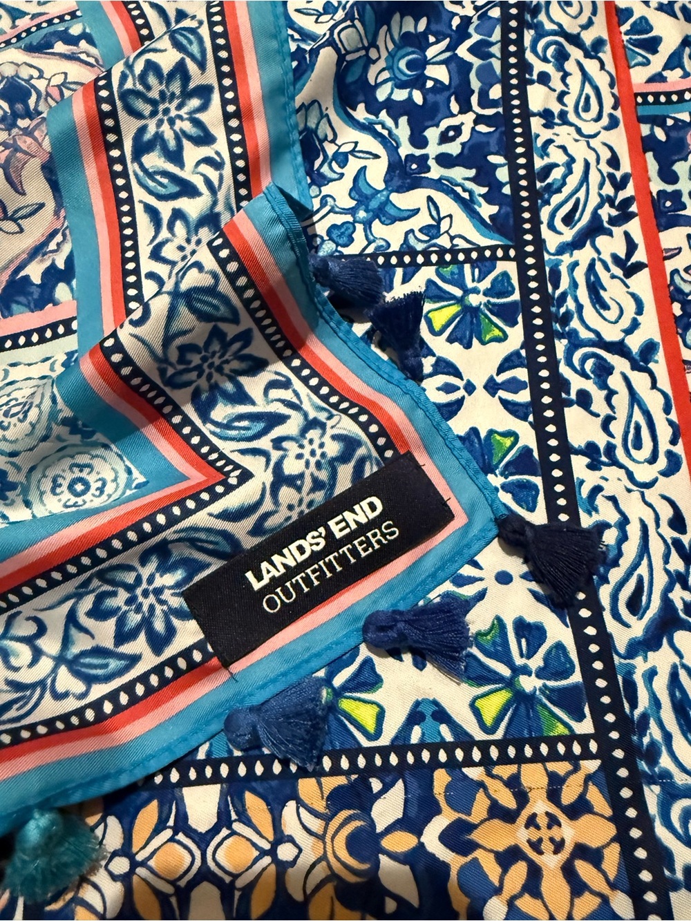 Patchwork scarf - Picture 3 of 4